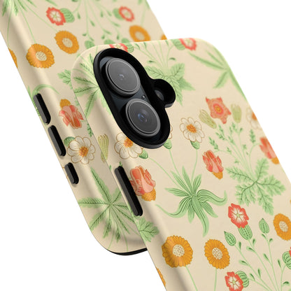 Floral Tough Cases | Stylish Phone Cover, Durable Protective Case, Gift for Her, Spring Accessories, Nature Lover