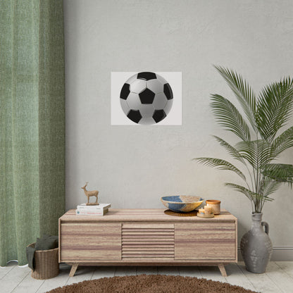Soccer-Themed Rolled Posters | Perfect for Sports Decor, Game Room, Youth Birthdays, Gifts for Soccer Fans, Wall Art