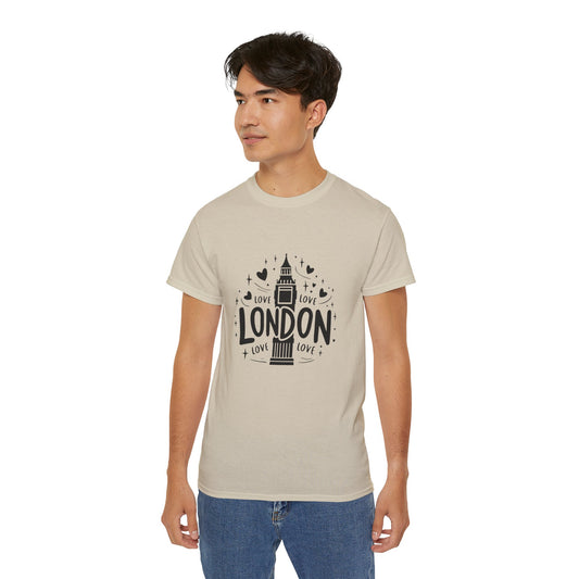 Unisex Ultra Cotton Tee - Love London