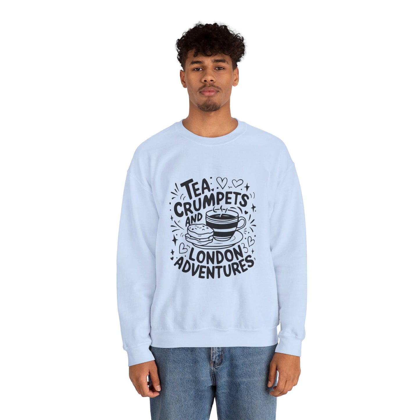 Unisex Heavy Blend™ Crewneck Sweatshirt Classy- London Adventures