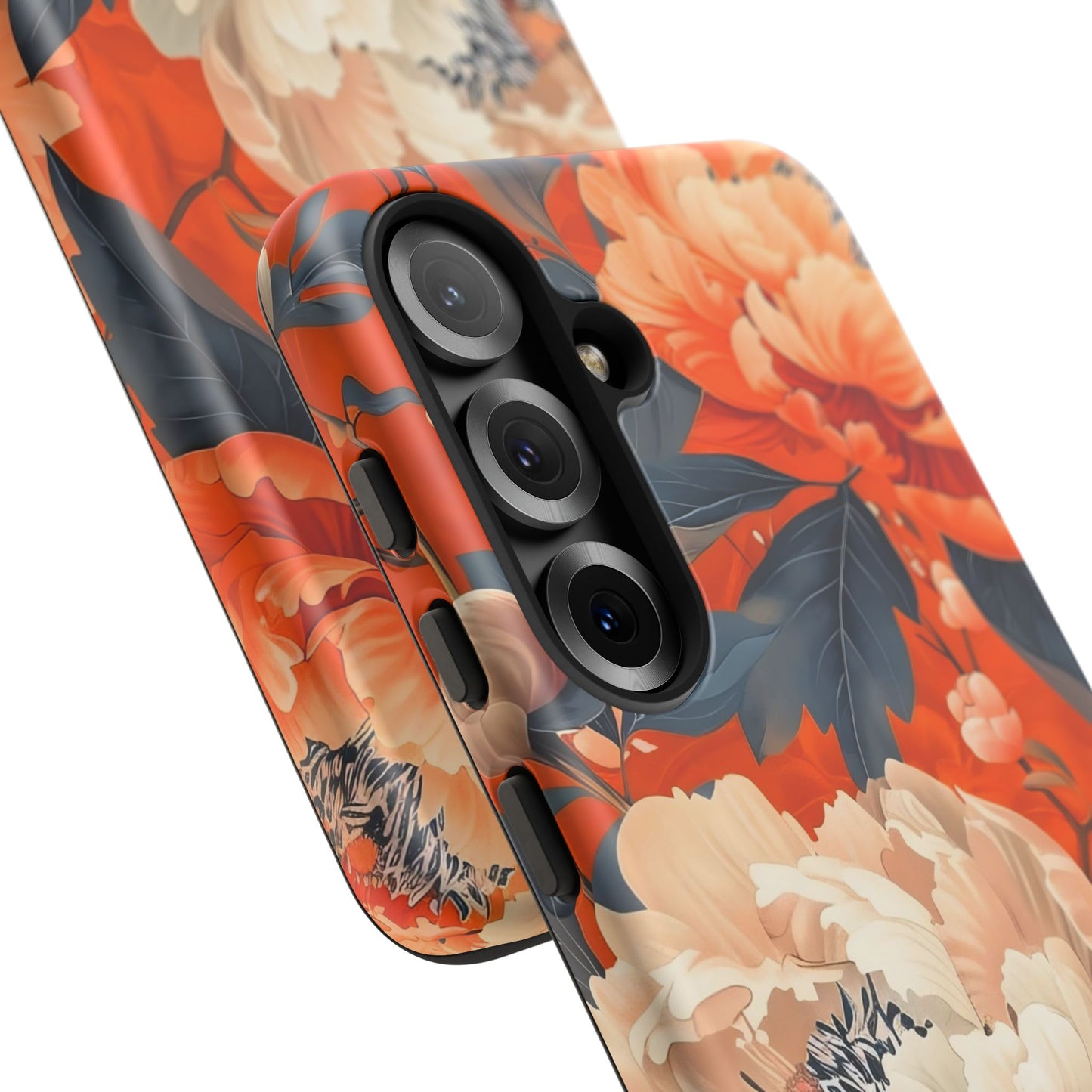 Floral Tough Case, Durable Floral Phone Case, Stylish Protection Case, Gift for Her, Spring Accessories, Mother’s Day Gift