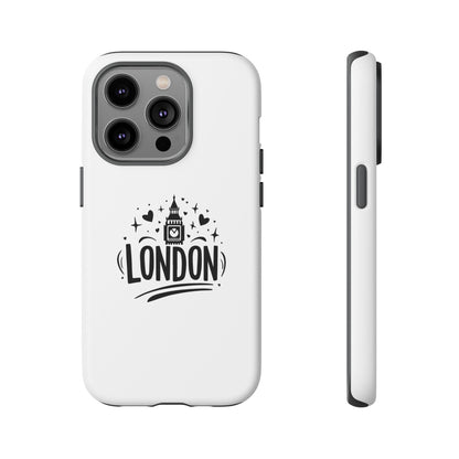 Stylish Phone Case for London Lovers, London Gift, Travel Accessory, Unique Smartphone Case, Cityscape Phone Cover