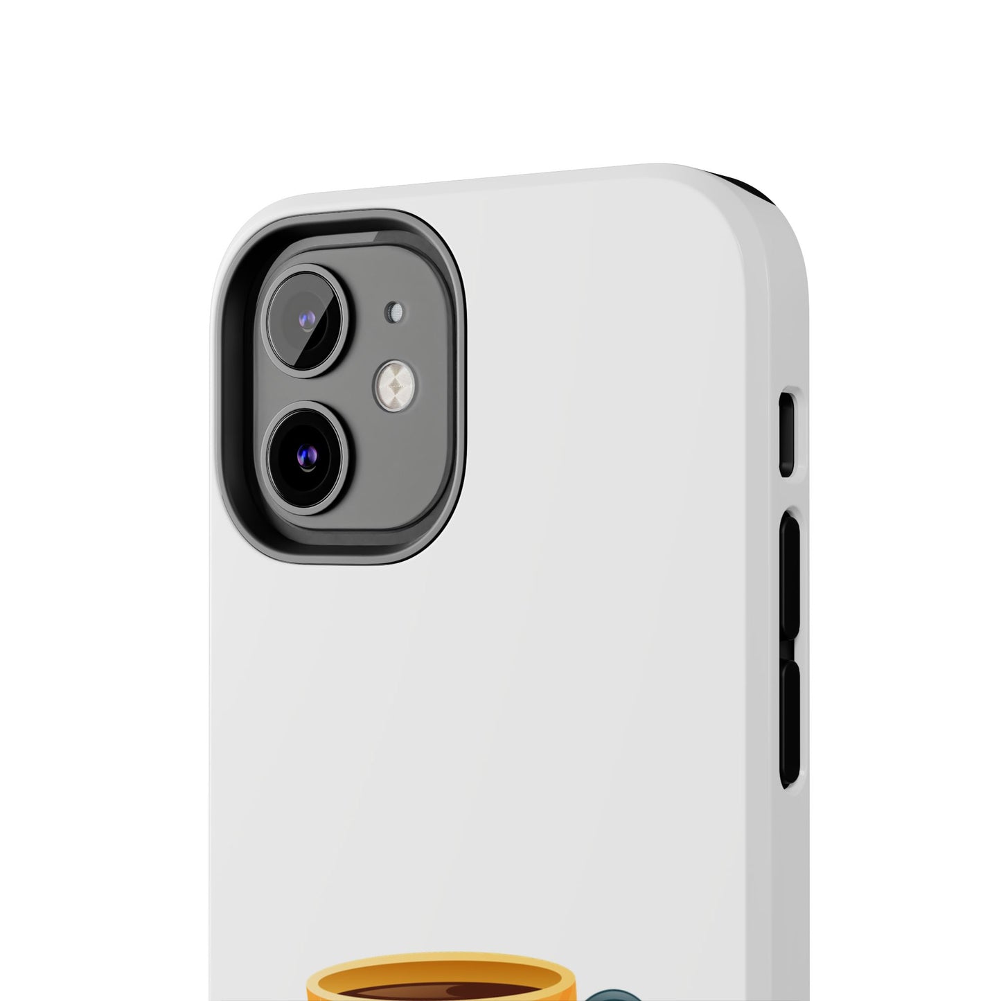 Stylish Tough Phone Case with Coffee Cup Design, Coffee Lover Gift, Phone Accessories for Fall, Cute Phone Cover, Durable Protection