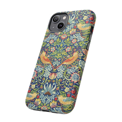 Floral Phone Case | Tough Cases, Stylish Protection, Unique Gift, Eco-Friendly, Floral Pattern, Bird Design