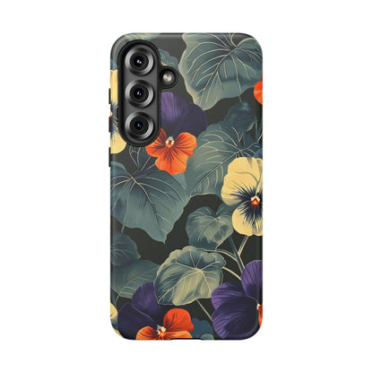 Tough Cases Floral iPhone Case, Tough Phone Cover, Stylish Floral Design, Gift for Her, Summer Vibe, Durable Protective Case