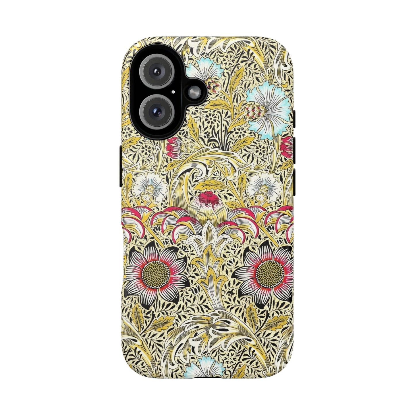 Floral Phone Case - Tough Cases, Floral Design, Stylish, Protective, Unique Gift for Her, Phone Accessories