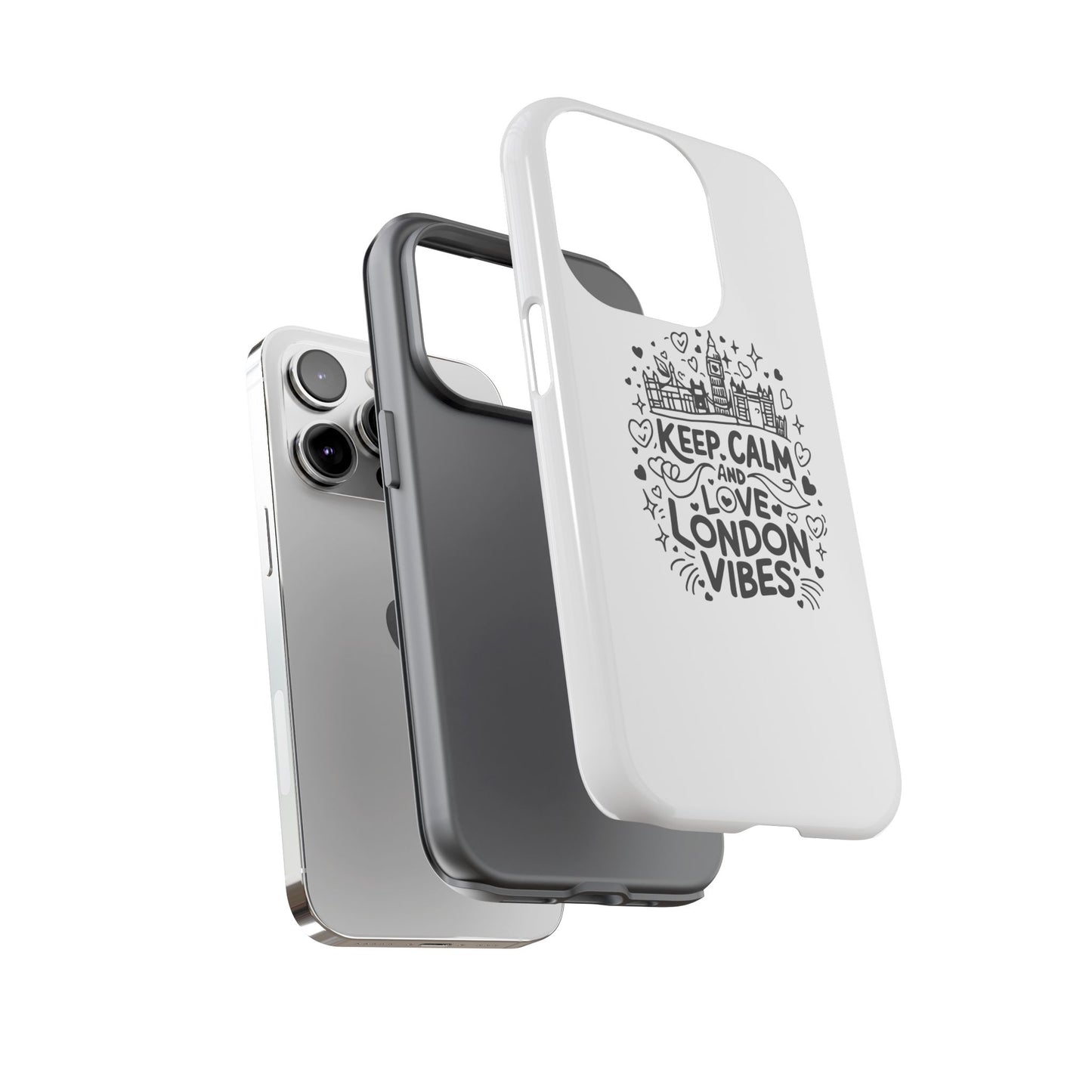 Keep Calm London Vibes Phone Case - Tough, Stylish Protection