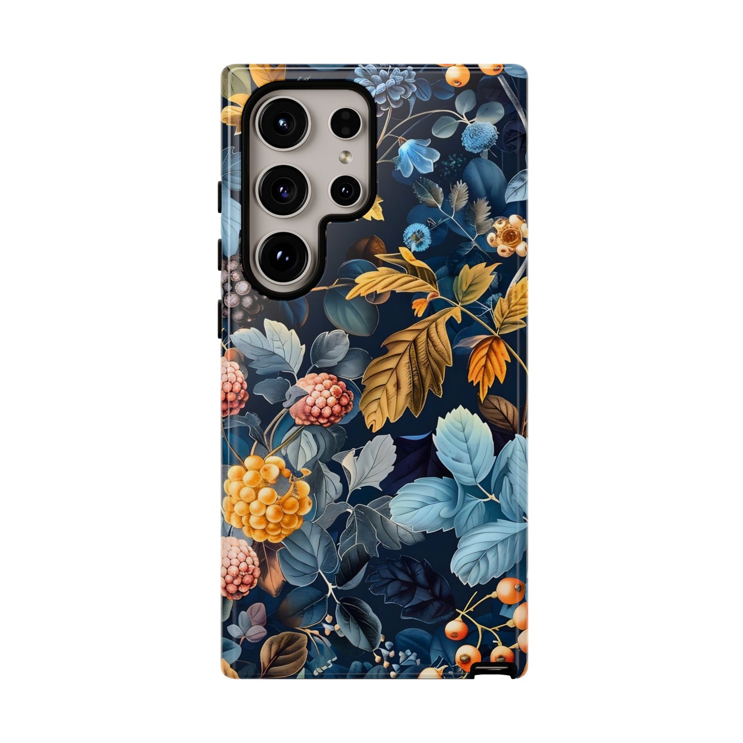 Floral iPhone Case, Tough Phone Cover, Nature-inspired Accessory, Gift for Her, Trendy Protection Case