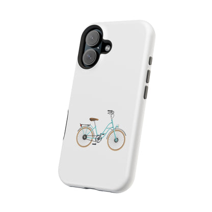 Charming Bicycle Magnetic Tough Case, Fun Phone Cover, Bike Lover Gift, Unique Mobile Accessory, Perfect for Fall and Spring Adventures