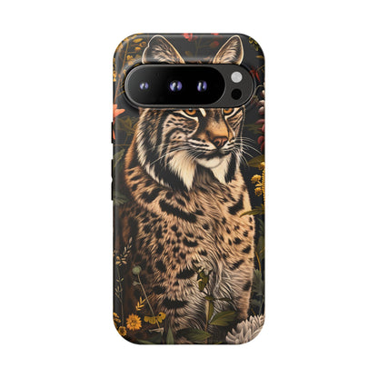 Wildlife Phone Case with Lynx Design, Tough Cases, Animal Lovers Gift, Nature Inspired Accessories, Unique Tech Protection