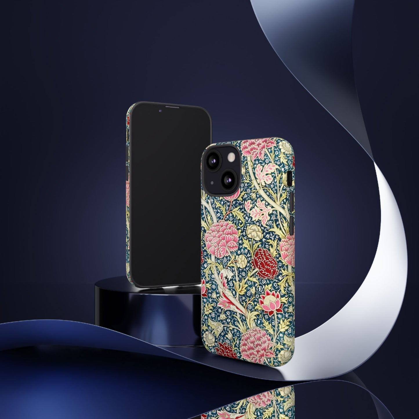 Floral Phone Case, Tough Cases, Durable Phone Cover, Stylish Phone Protector, Gift Idea for Nature Lovers, Floral Pattern Tech Accessories