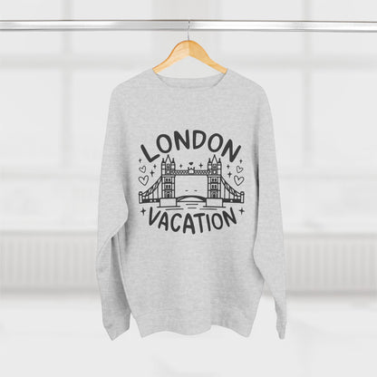 Unisex Crewneck Sweatshirt - London's Relaxing Vacation
