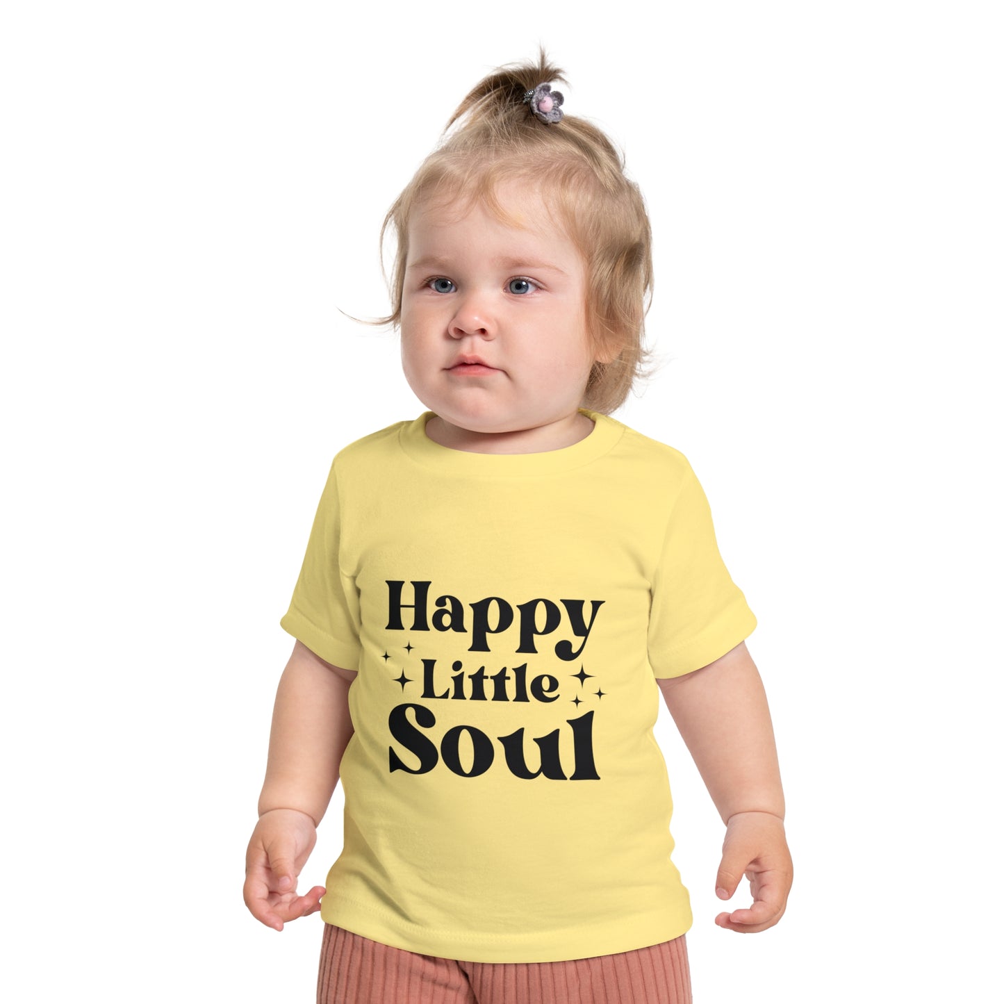 Happy Little Soul Baby T-Shirt | Adorable Infant Tee for Celebrations & Everyday Wear
