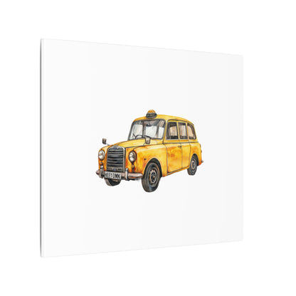 Vintage Taxi Matte Canvas, Stretched, 0.75" (Multi-Size)