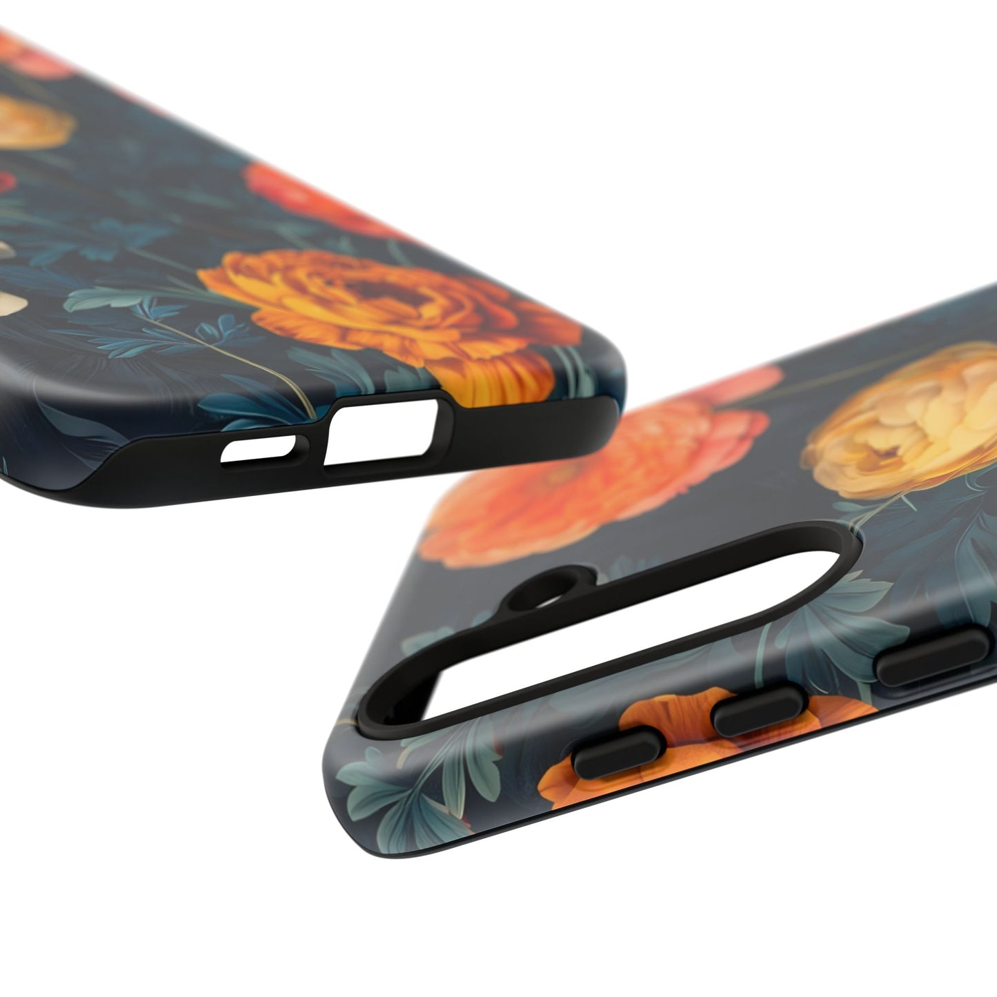 Floral Phone Case - Tough Cases, Stylish Protection, Gift for Flower Lovers, Customizable Cover, Floral Design Mobile Accessory