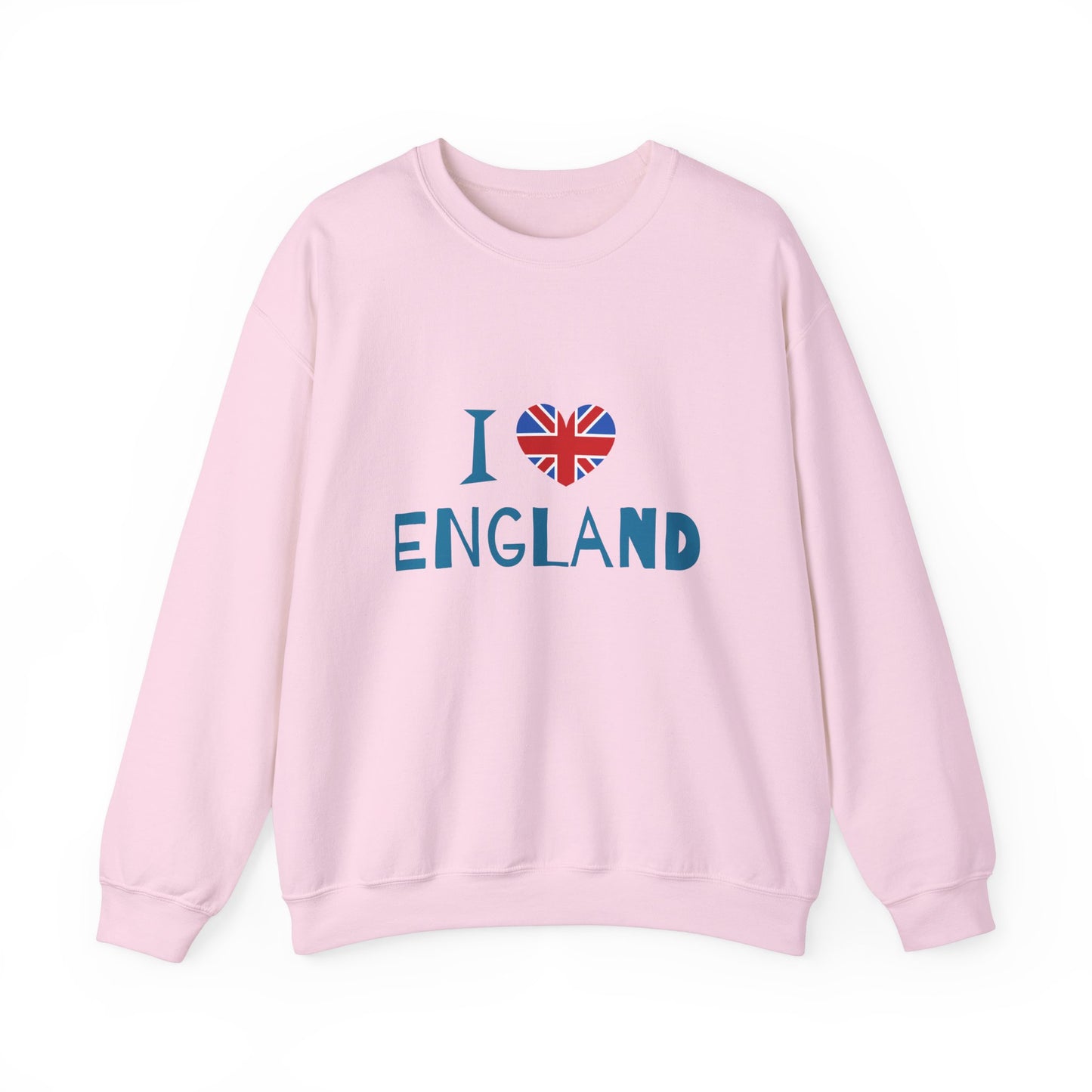 Unisex Heavy Blend™ Crewneck Sweatshirt Cozy  - I Love England