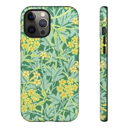 Tough Cases Organic Floral Phone Case, Stylish iPhone Cover, Eco-Friendly Gift, Nature Lover Accessory, Spring Decor, Unique Phone Protector