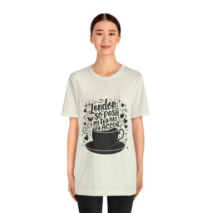 Unisex Jersey Short Sleeve Tee - London's Nostalgic Tea