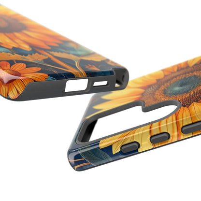 Sunflower Phone Case - Floral Design for Nature Lovers, Cute Spring Accessory, Gift for Her, Eco-Friendly Cover