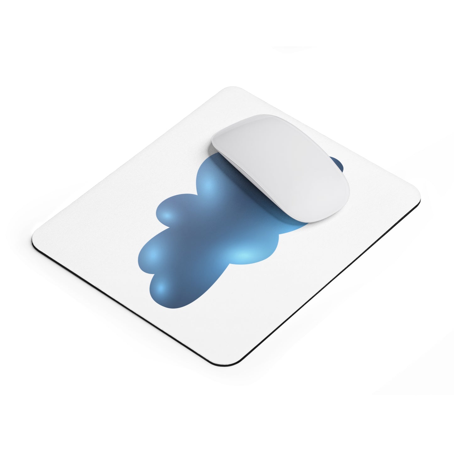 Blue Cloud Mouse Pad, Cute Desk Accessory for Home Office, Gamer Gift, Aesthetic Office Decor, Cloudy Style Non-Slip Mat