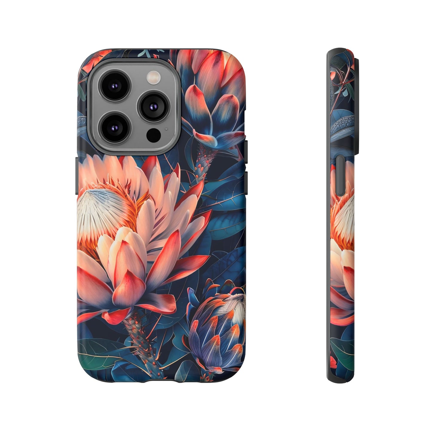 Floral Phone Case | Tough Cases, Floral Design, Phone Accessory, Gift for Her, Customizable Case, Nature Lover Gift