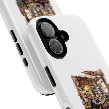 Artistic Phone Case - Cozy Pub Design