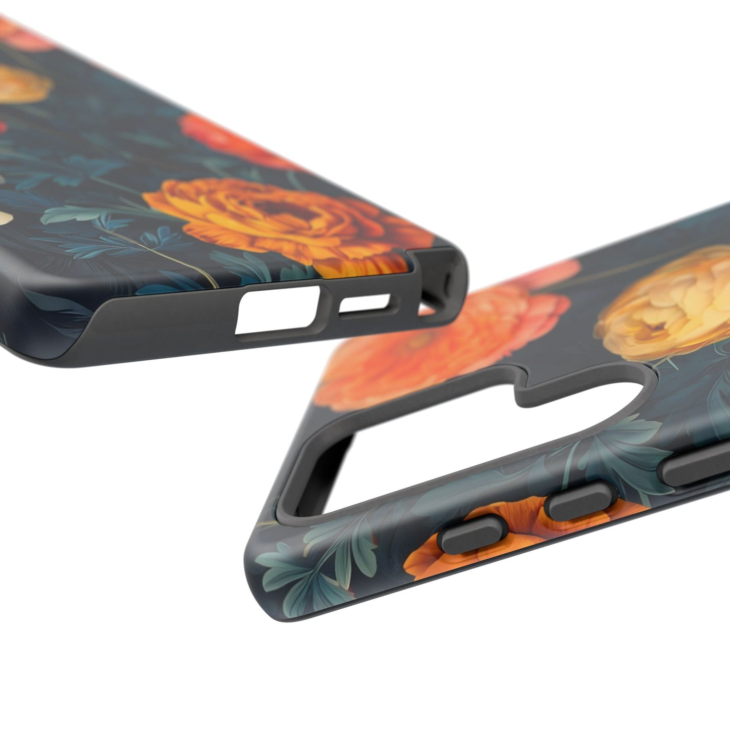Floral Phone Case - Tough Cases, Stylish Protection, Gift for Flower Lovers, Customizable Cover, Floral Design Mobile Accessory