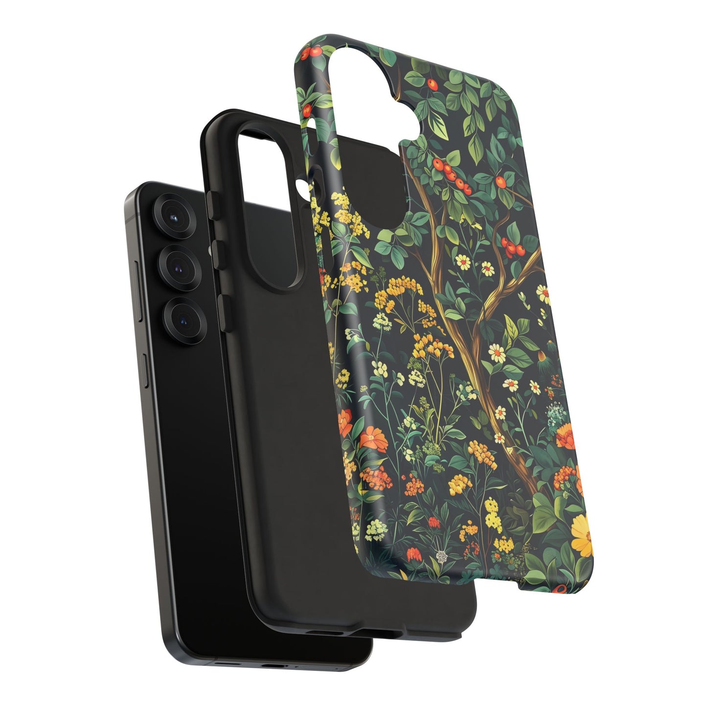 Floral Phone Case - Tough Cases, Colorful Nature Design, Gift for Flower Lovers, Phone Accessory, Unique Cell Phone Cover