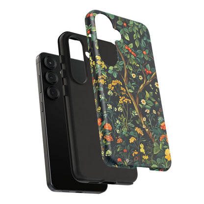 Floral Phone Case - Tough Cases, Colorful Nature Design, Gift for Flower Lovers, Phone Accessory, Unique Cell Phone Cover