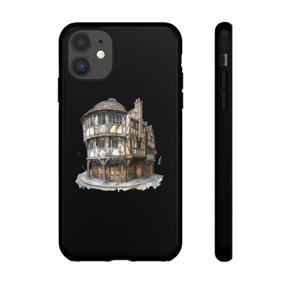 Stylish Phone Case featuring Unique Building Design, Art Lover Gift, Durable Phone Cover, Trendy Gadget Accessory, Unique Gift for Her