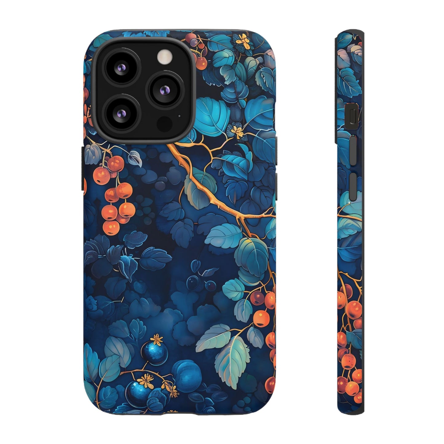 Artistic Phone Case with Floral Design, Tough Cases for iPhone, Nature-Inspired Accessory, Unique Gift for Her, Protective Cover