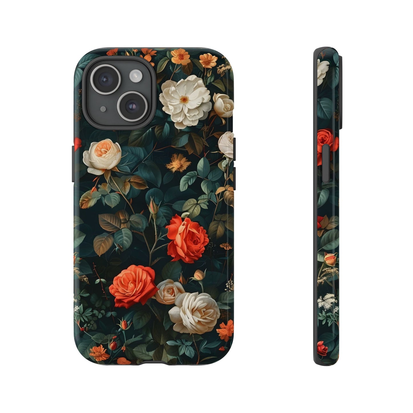 Floral Phone Case | Tough Cases with Elegant Design | Gift for Her, Mother's Day, Birthdays, Personalized, Trendy Tech Accessories