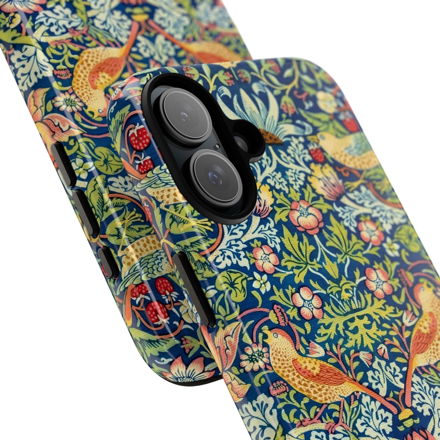 Floral Phone Case | Tough Cases, Stylish Protection, Unique Gift, Eco-Friendly, Floral Pattern, Bird Design