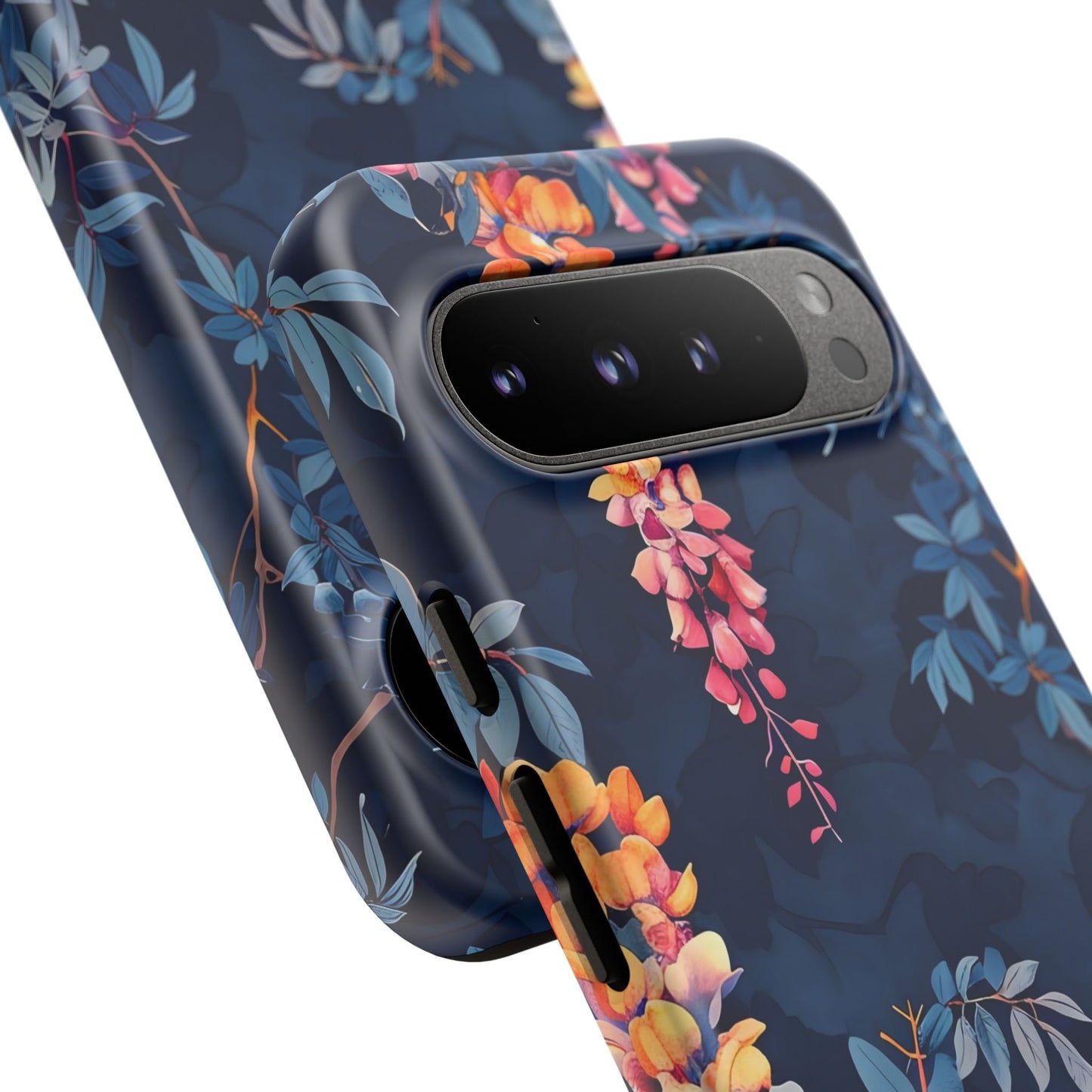 Floral iPhone Case, Tough Phone Cover, Gift for Her, Nature Lover Accessory, Spring Decor, Unique Floral Design