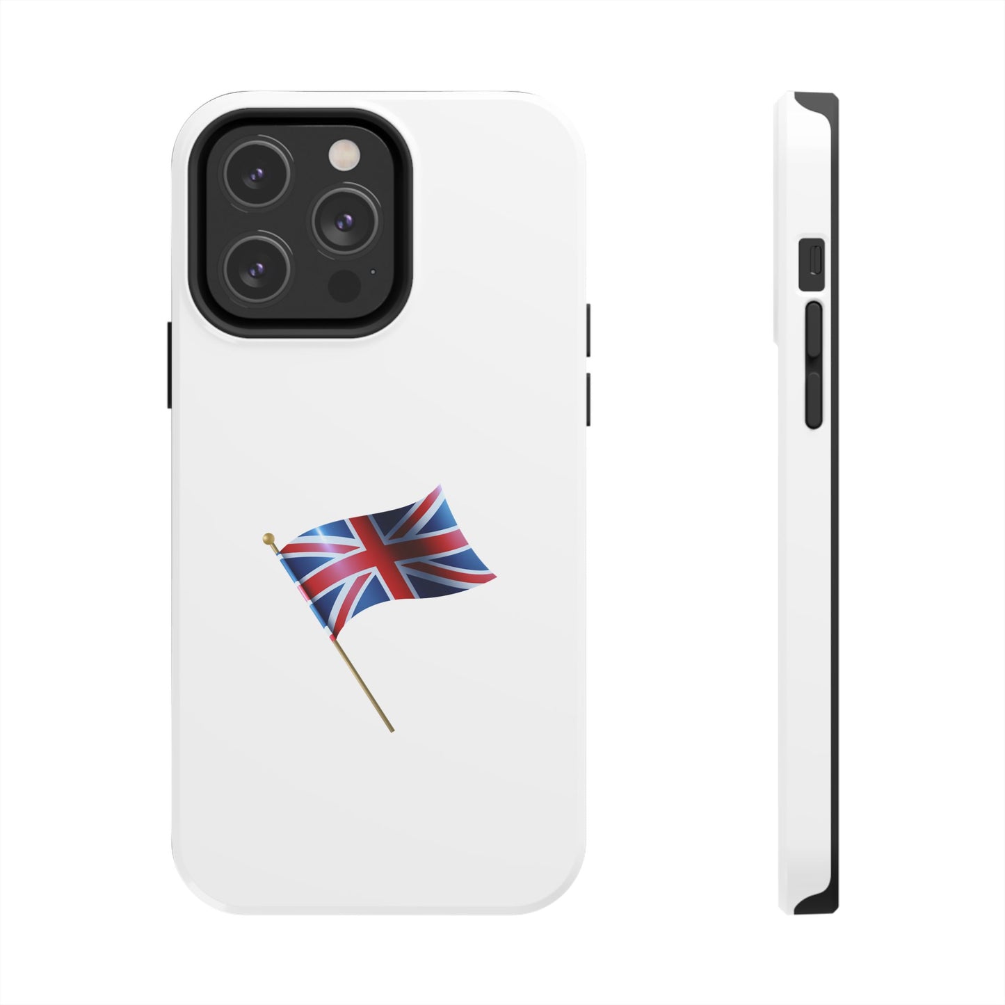 Union Jack Tough Phone Cases, Durable Phone Covers, British Flag Cases, UK Pride Accessories, Gift for Travelers