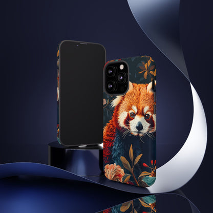 Cute Red Panda Phone Case, Wildlife Lover Gift, Tough Cases for iPhone, Nature-Themed Phone Cover, Animal Art Shell, Cute Tech Accessories