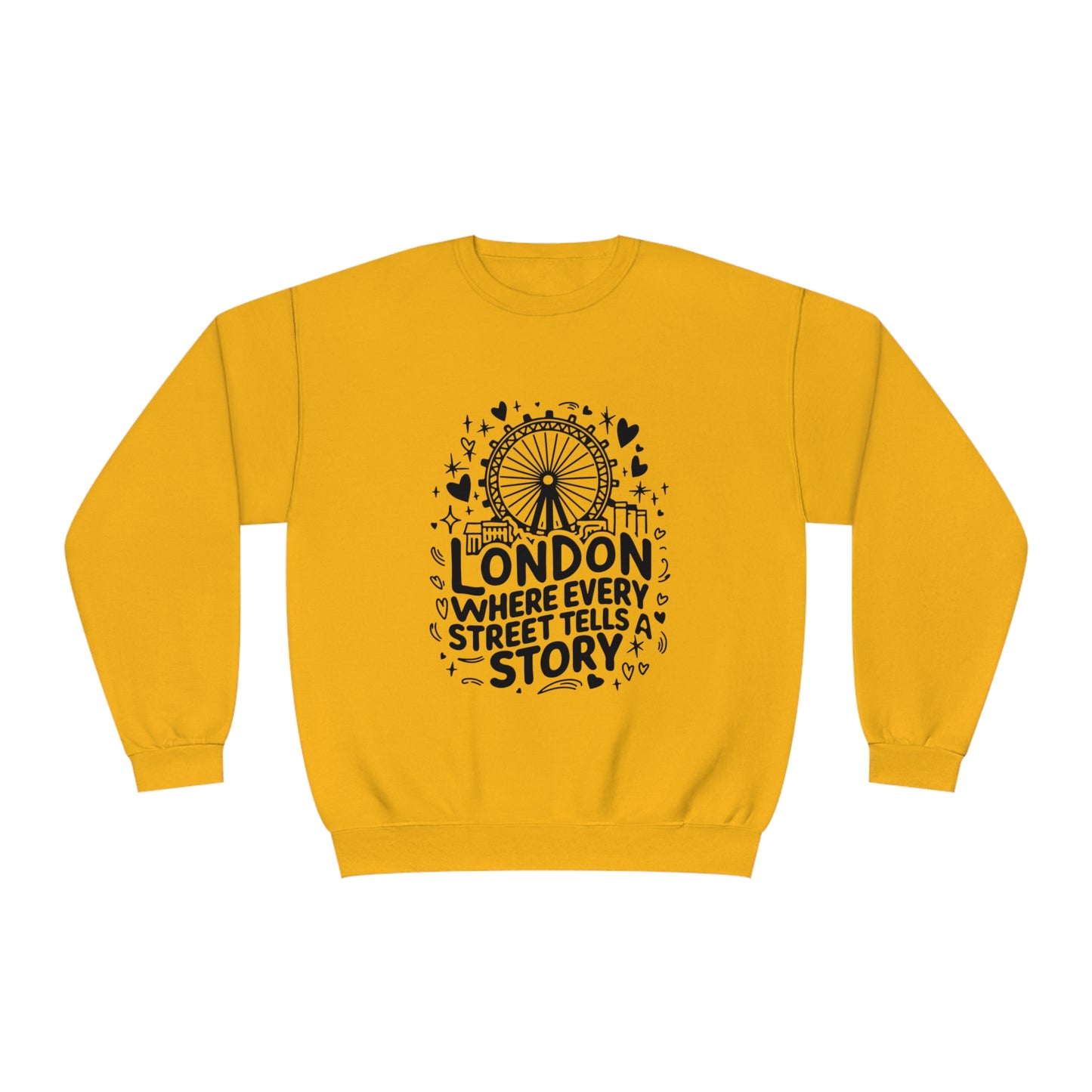 Unisex NuBlend® Crewneck Sweatshirt - London Calm Streets