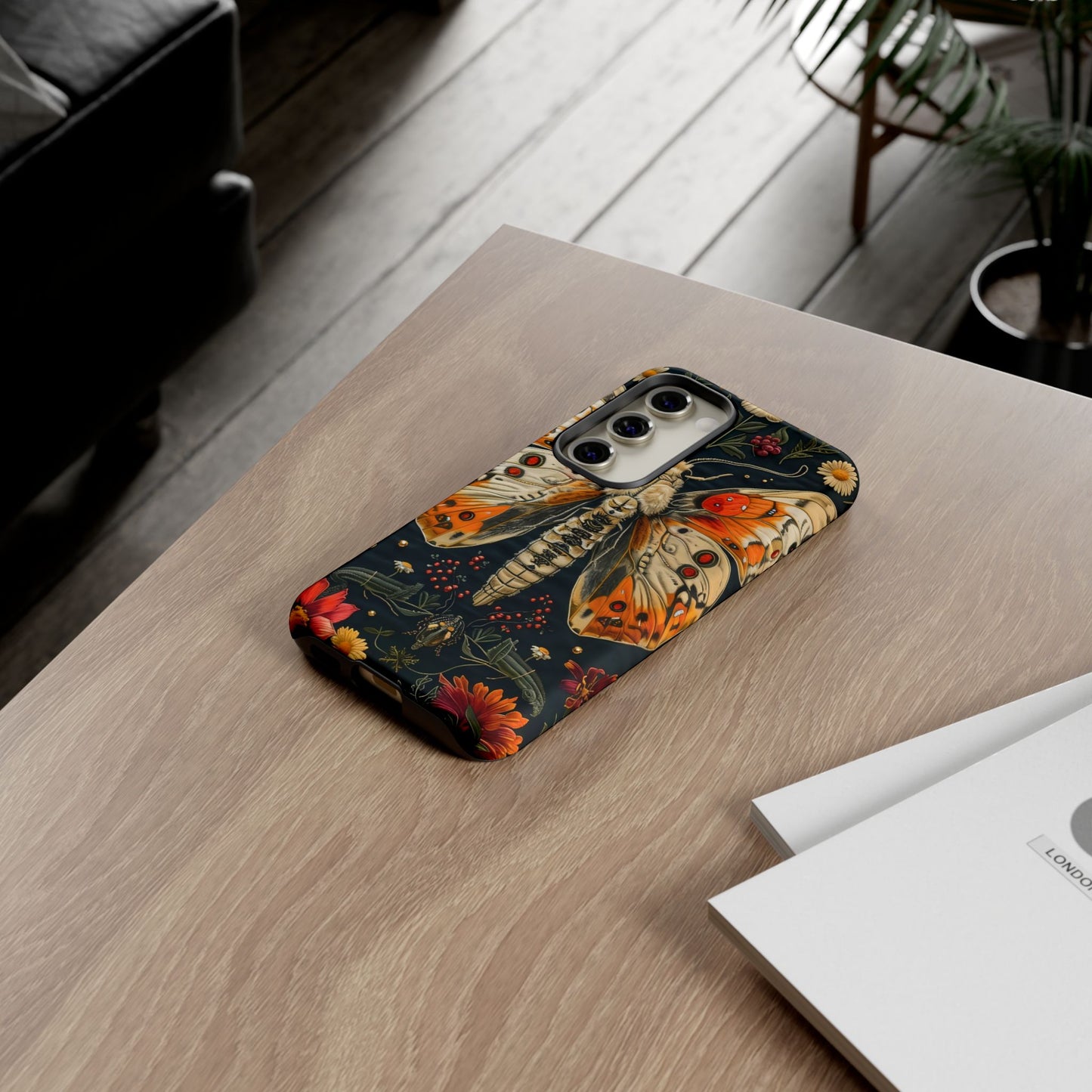 Artistic Butterfly Phone Case for Nature Lovers, Eco-friendly, Gift for Birthdays, Holidays, Unique Cell Phone Accessories