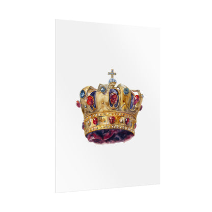 Crown Rolled Posters