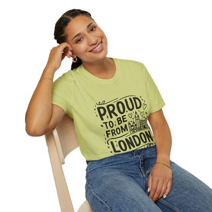 Unisex Softstyle T-Shirt - Proud to be from London