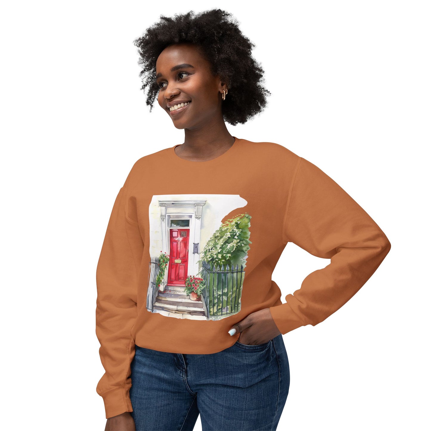 Unisex Lightweight Crewneck Sweatshirt - British Nature