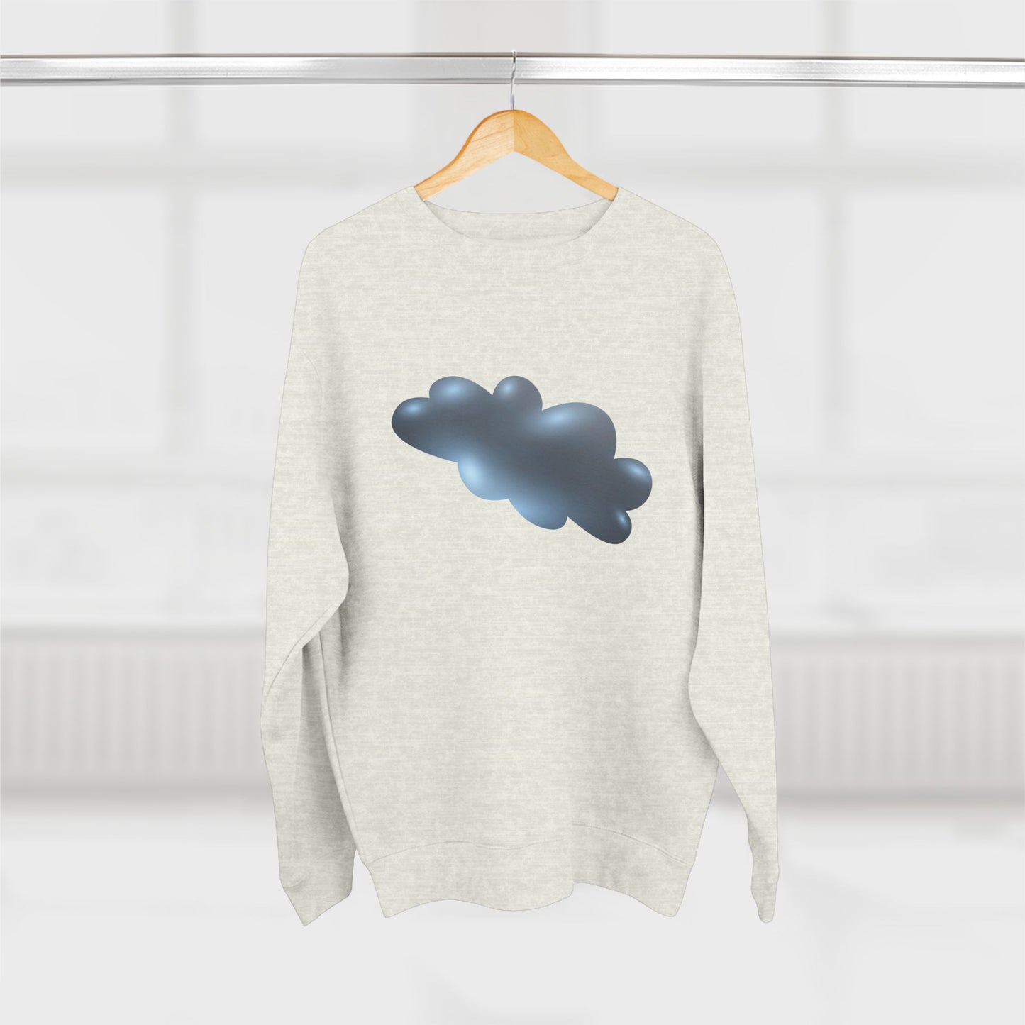 Unisex Crewneck Sweatshirt - Serene Cloudscape Dreamy Cloud