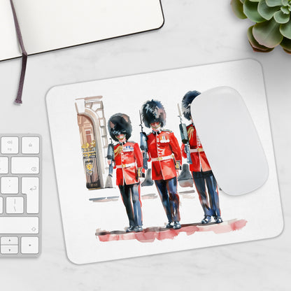 Royal Guard Mouse Pad, Stylish Desk Accessory, Perfect Gift for Home Office, London Inspired, Unique Gamer Gift