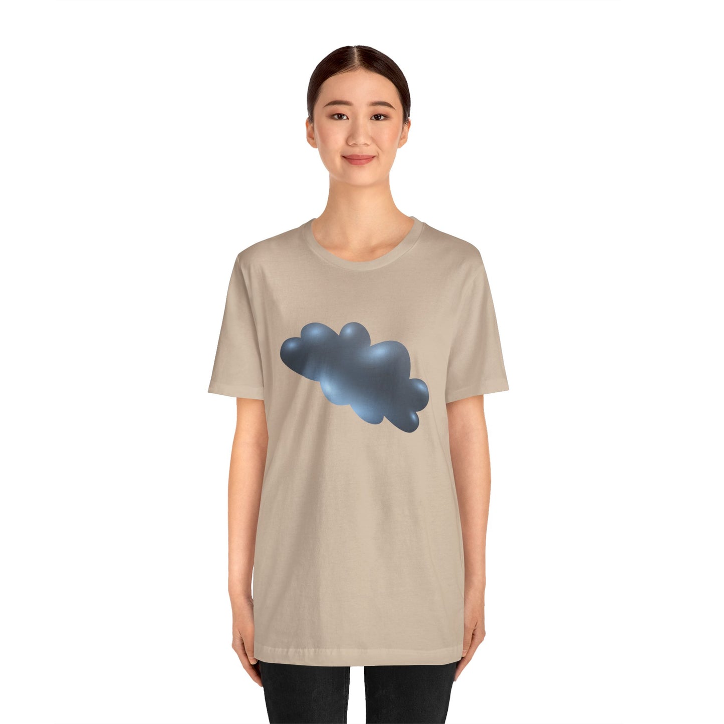 Unisex Jersey Short Sleeve Tee - Serene Cloudscape - Dreamy Cloud