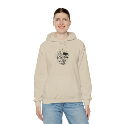 Unisex Heavy Blend™ Hooded Sweatshirt - London is Always a good Idea