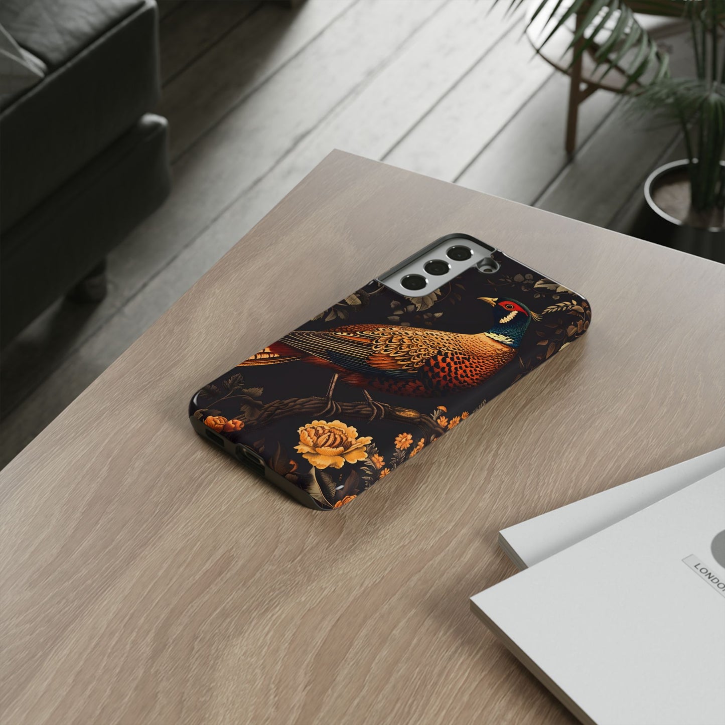 Elegant Bird Phone Case with Floral Design, Tough Phone Cover, Artistic Cell Phone Accessory, Unique Gift for Nature Lovers, Stylish [...]