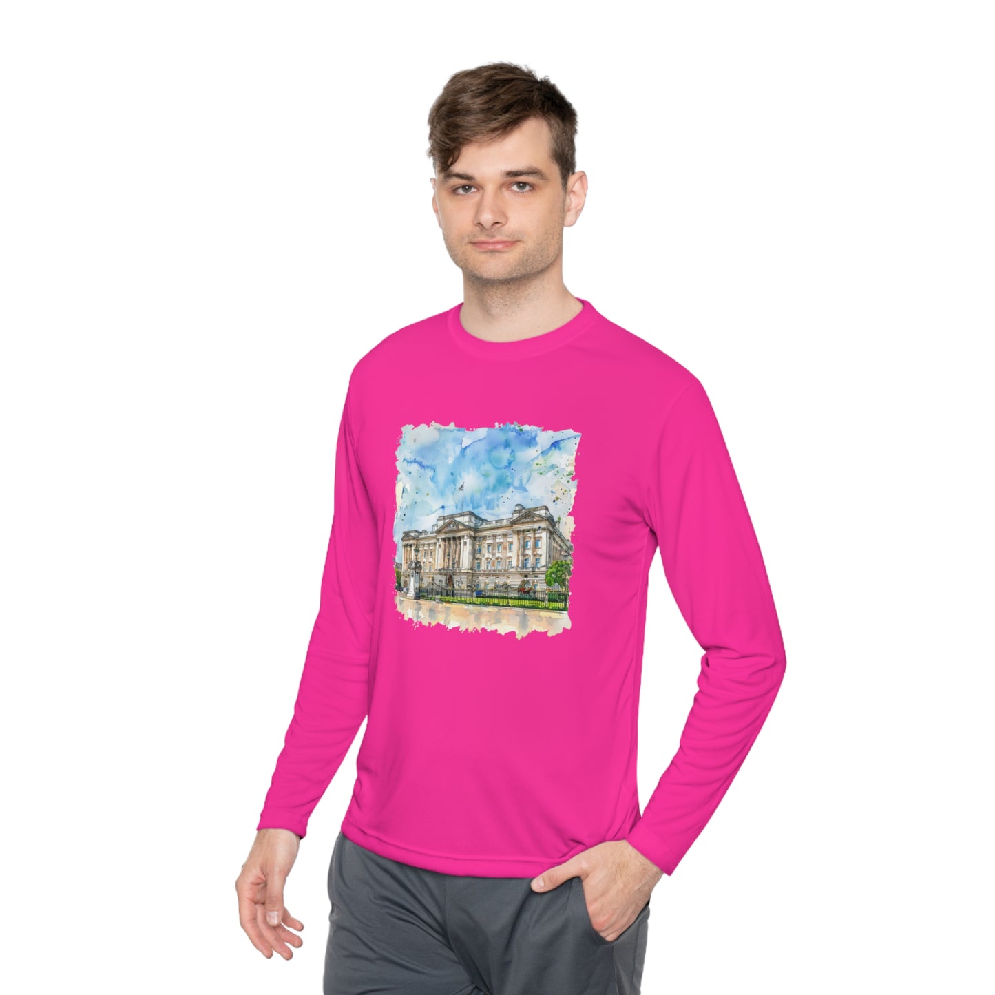 Unisex Lightweight Long Sleeve Tee - British Nature - Scenic Landscapes and Natural Beauty
