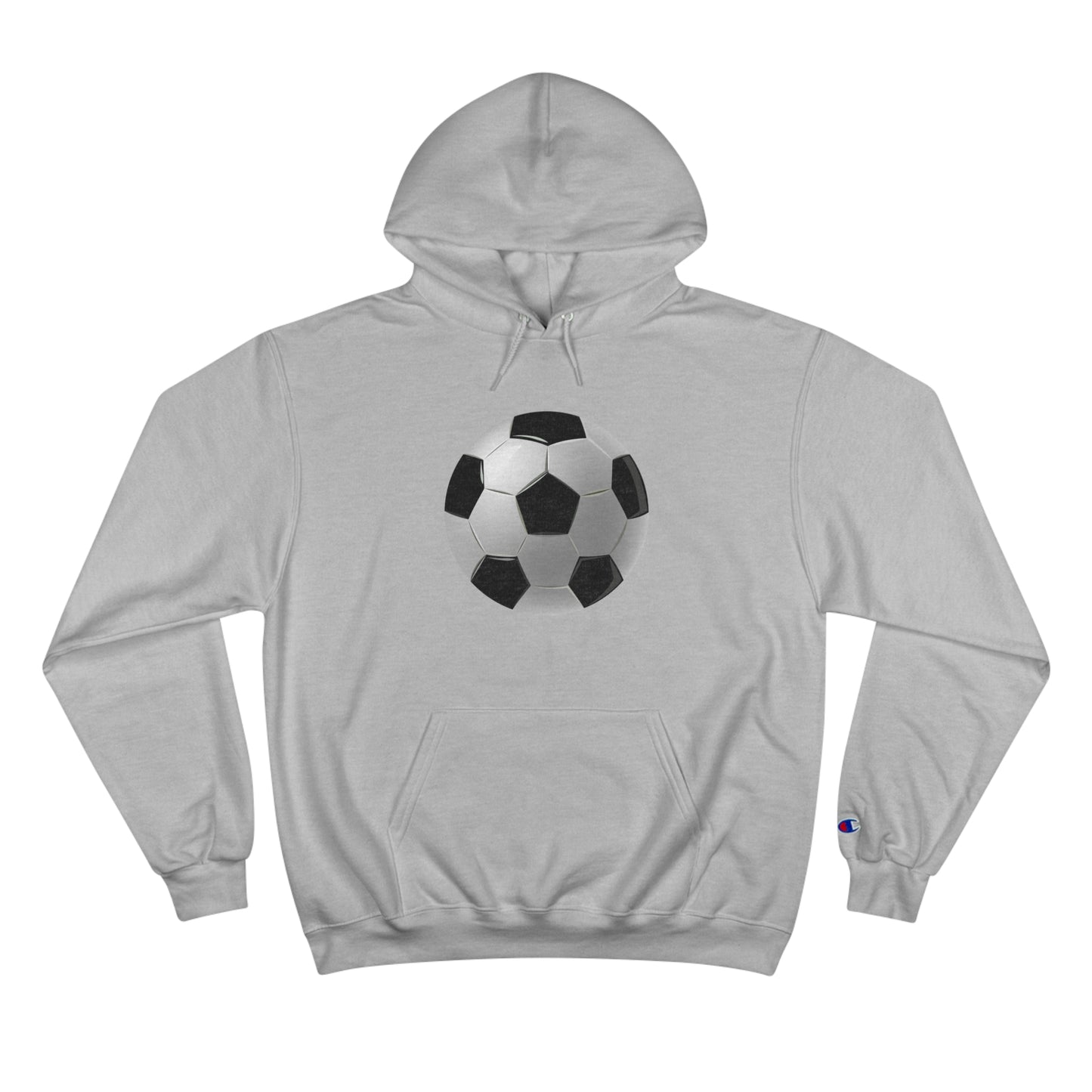 Dynamic Football Design - Sports Passion and Energeic Champion Hoodie