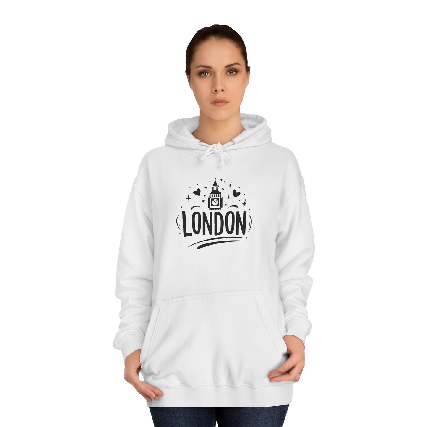 Unisex College Hoodie - Lovely London