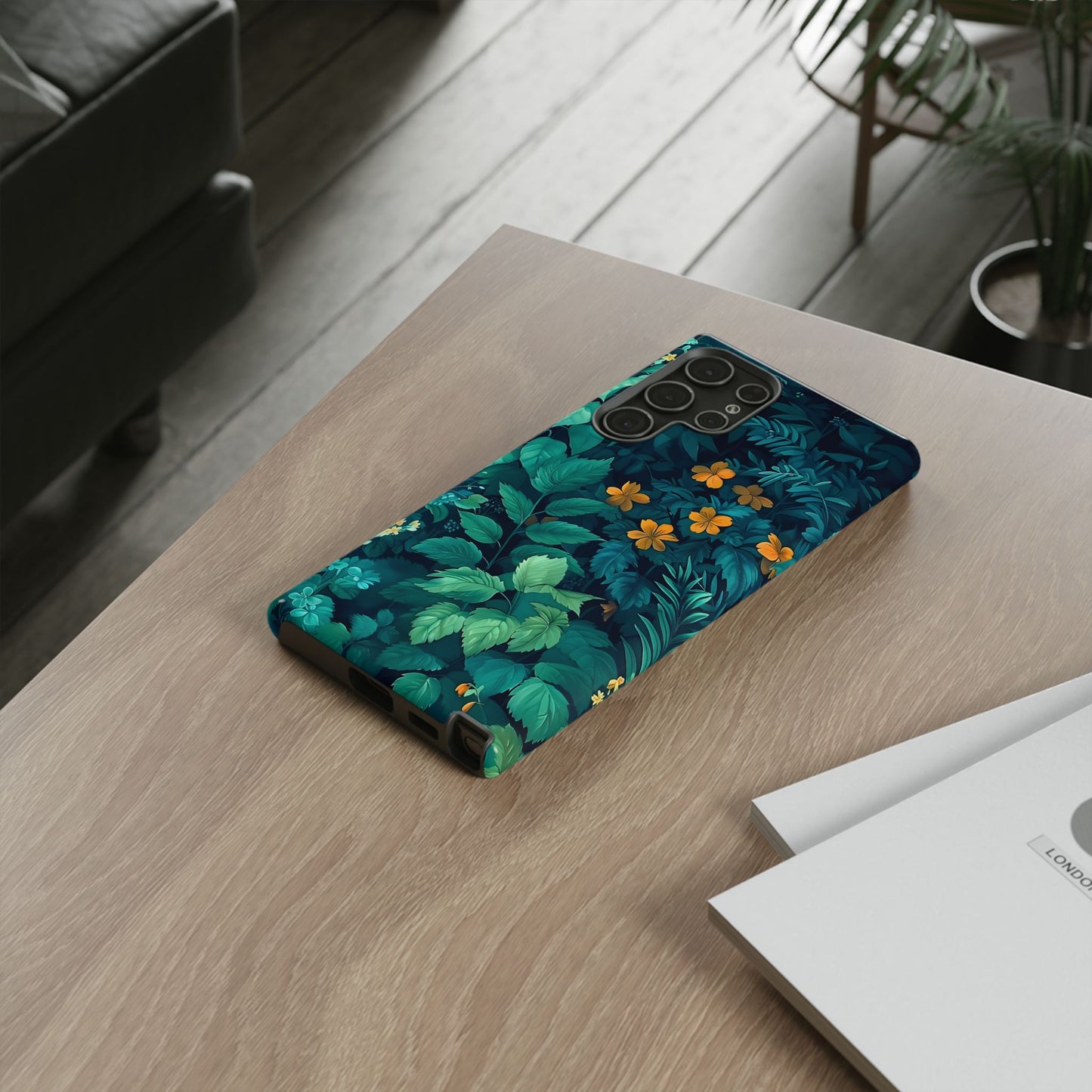 Tropical Phone Case - Vibrant Floral Design, Nature Lover Gift, Summer Accessory, Eco-friendly Phone Cover, Unique Phone Protector